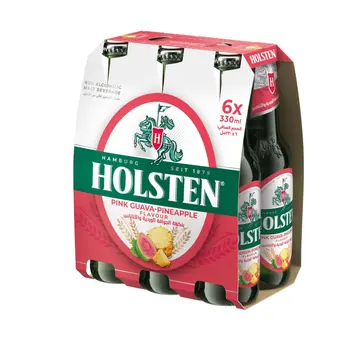 Holsten Pink Guava-Pineapple Malt Beer 6x330ml