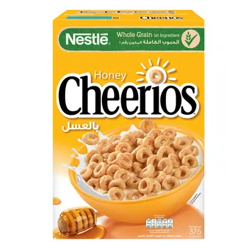 Nestle Honey Cheerios Breakfast Cereal 375g