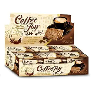 كوفي جوي بسكويت القهوة 18×45جرام