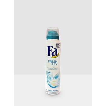 فا مزيل عرق بخاخ فريش آند دراي لوتس فلاور 150 مل