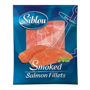 Siblou Dry-Salted Smoked Salmon Fillet 450g