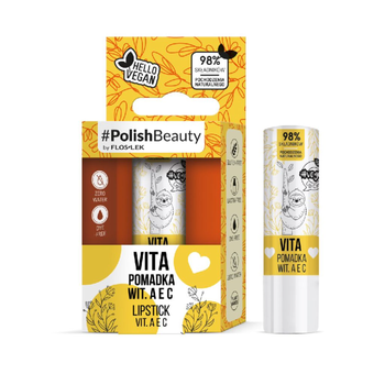 فلوسلك أحمر شفاه فيتا فيتامينات أ هـ ج 4جرام