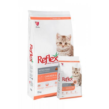 Reflex Chicken Kitten Food with Rice 15kg