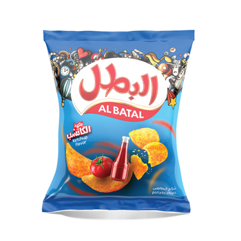 Al Batal Ketchup Flavor Potato Chips 23g