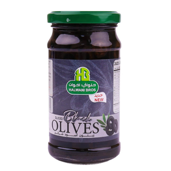 Halwani Bros Sliced Black Olives 240g