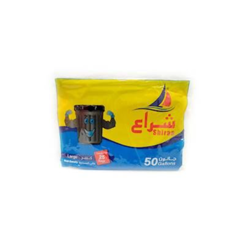 شراع أكياس نفايا  50 جالون سميك 25 حبه