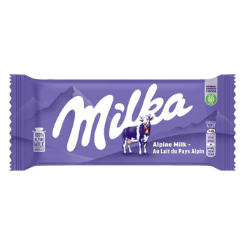 Milka Alpine Milk Chocolate 100g