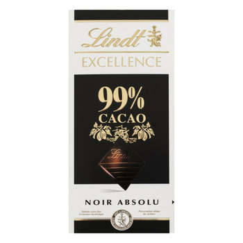 Lindt Excellence 99% Chocolate Dark 50g