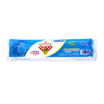 GulfMaid Al Khaleej Trash Bags 10 Gallon 30 Pack