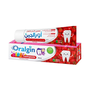 Oralgin Kids Strawberry Toothpaste 50Ml
