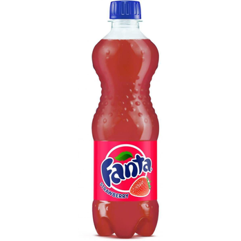 فانتا بنكهة الفراولة قارورة بلاستيكية 400مل
