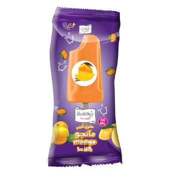 Kwality Mango Milk Fruity Ice Cream 60ml