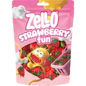 Zello Starwberry  Bags 80g