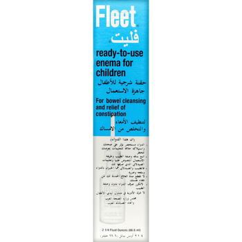 Fleet Children's Enema 2.25 Fluid Ounces
