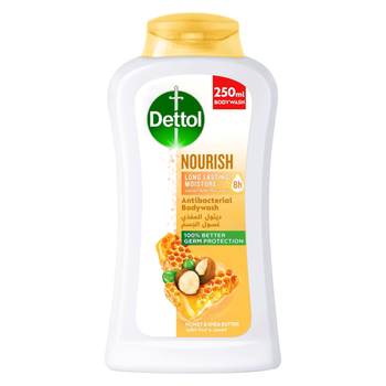 Dettol Nourish Honey & Shea Butter Shower Gel 250ml