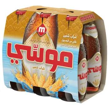 Moussy Classic Non-Alcoholic Malt Beer 6x330ml