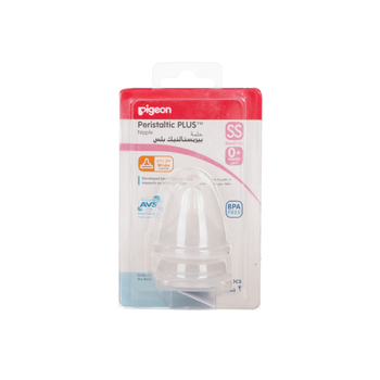 Pigeon Peristaltic Plus BPA-Free Nipple 2 Pieces