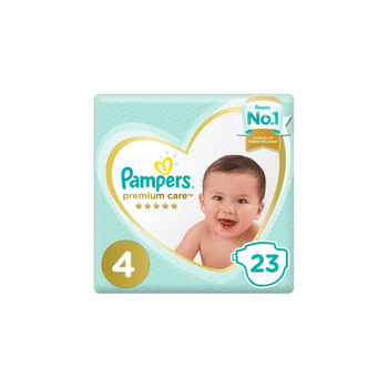 Pampers Premium Care Diapers Size 4 23 Pieces