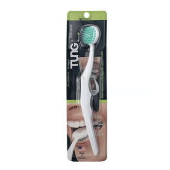 تونج فرشة للاطفال لتنظيف اللسان 1قطعة