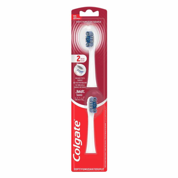 Colgate 360 Sonic Optic White Toothbrush Heads 2 Pieces