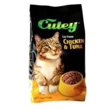 كيوتي طعام قطط بنكهة الدجاج والتونا 1.5كيلو