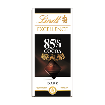 Lindt Excellence 85% Cocoa Dark Chocolate 100g