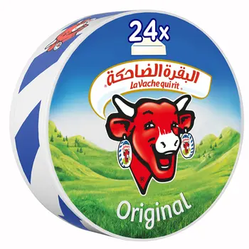 La Vache Qui Rit Original Spreadable Cheese Triangles 24Pieces