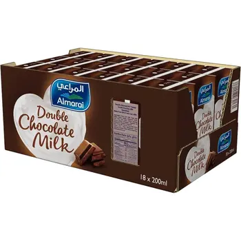 Almarai Uht Milk With Double Chocolate 18×200 Ml