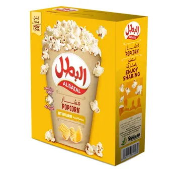 Al Batal Pop Corn Butter 10×23g