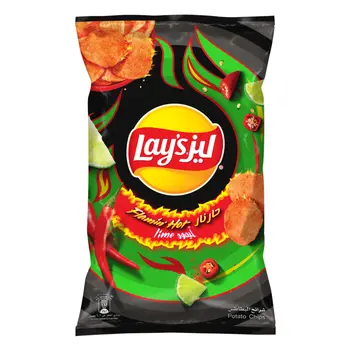 Lay's Flaming Hot Lime Potato Chips 155g