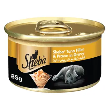 Sheba Tuna & Prawn Seafood 85g