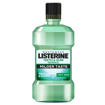 Listerine Soft Mint Mouthwash 250ml