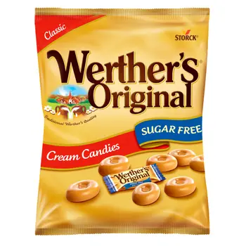 Storck Werthers Creamcandies Suger Free 70g