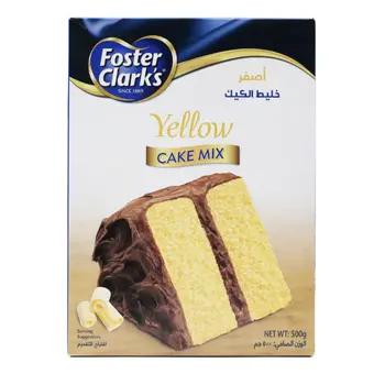 فوستر كلاركس خليط الكيك الأصفر 500 جرام