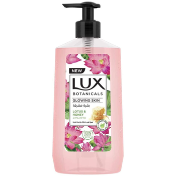 LUX غسول يدين معطر طبيعي من لوكس، لكل أنواع البشرة، بزهرة اللوتس والعسل، خصائص صحية للنظافة وفعالة في غسل الجراثيم، ٢٥٠مل