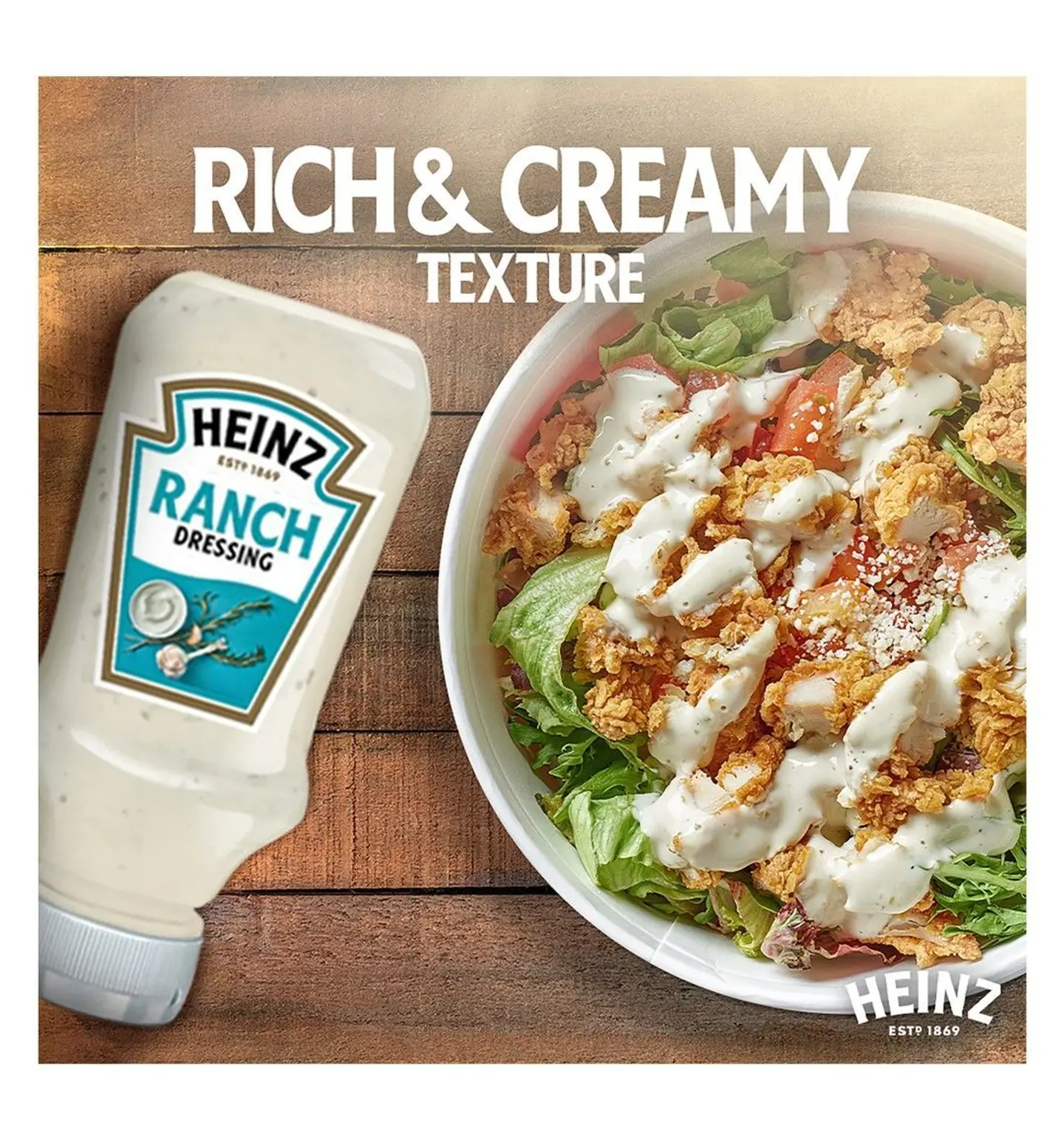 Buy Heinz Ranch Dressing 400ml in Saudi Arabia | HungerStation Buy Heinz Ranch Dressing 400ml in Saudi Arabia | HungerStation