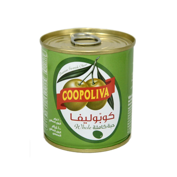 Coopoliva Whole Green Olives 100g