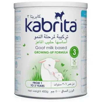 كابريتا ٣ حليب الماعز للنمو للاطفال 400جرام