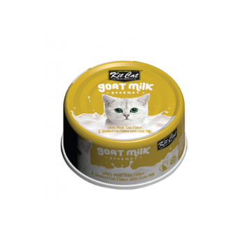 Kit Cat Goat Milk Tuna Smoked Fish Cat Food 70g