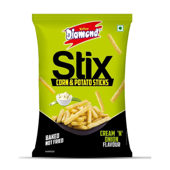 يلو دايموند أعواد نمكين كريمة وبصل 60جرام