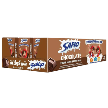 صافيو حليب بالشوكولاتة 18×140مل