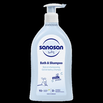 Sanosan Baby Bath & Shampoo 500ml