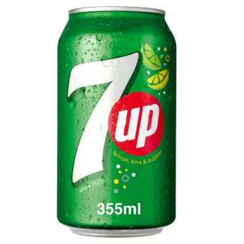 7Up Lemon-Lime Soft Drink 355ml