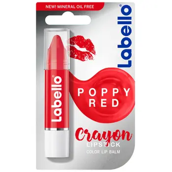 Labello Poppy Red Crayon Lipstick 3g