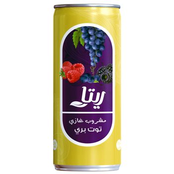 ريتا مشروب غازي بالتوت البري 240 مل