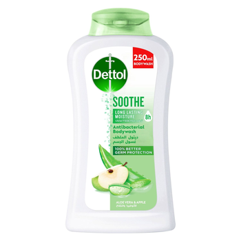 ديتول جل استحمام برائحة الصبار والتفاح 250مل