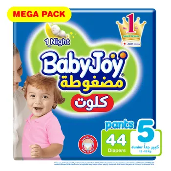 Babyjoy Pants Diaper Size 5 44 Pieces