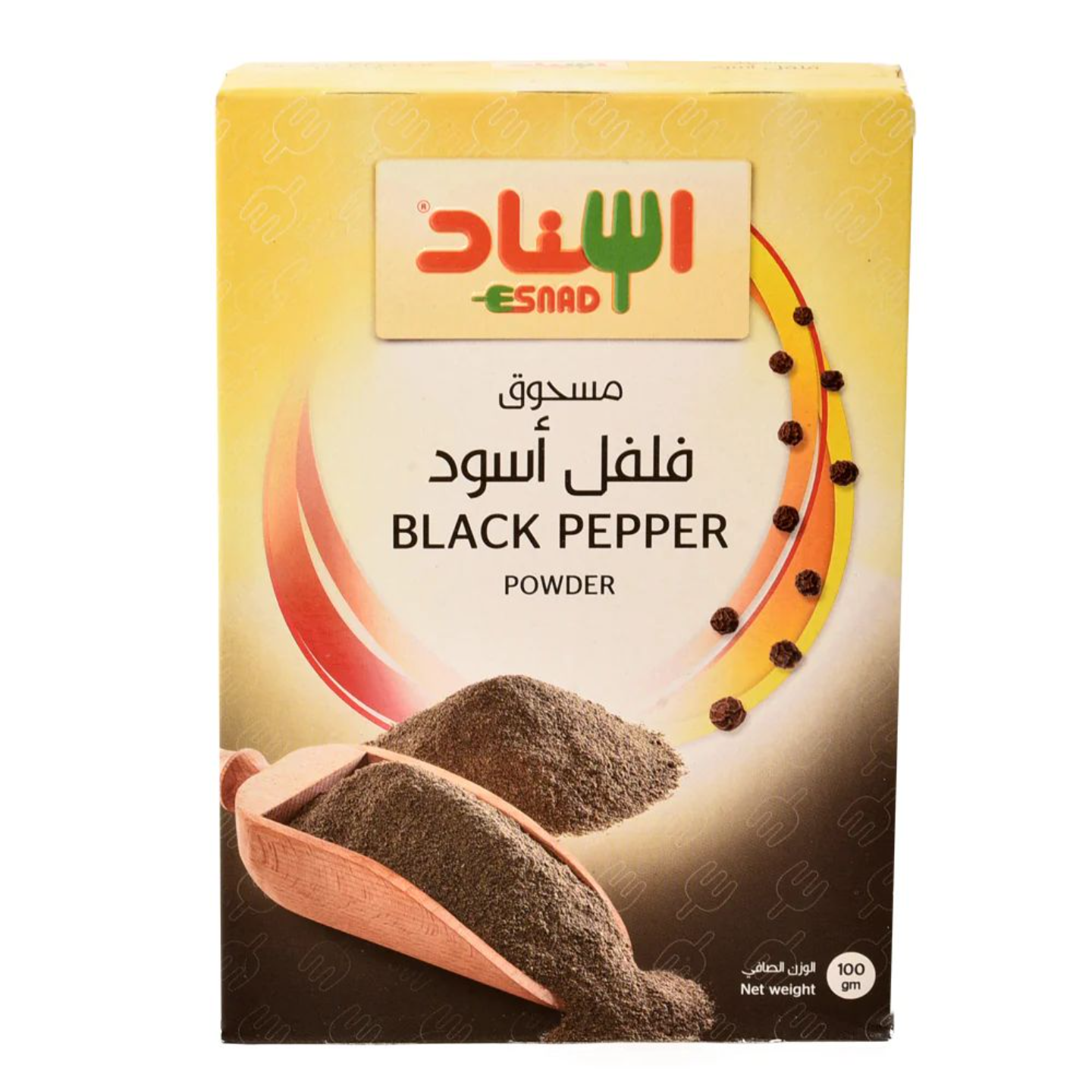 إسناد مسحوق الفلفل الاسود 100جرام