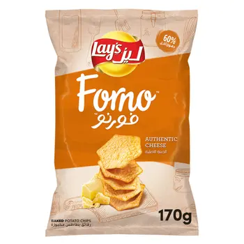 Lay's Forno Authentic Cheese Baked Potato Chips 170g