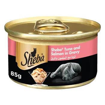 Sheba Tuna & Salmon in Gravy 85g